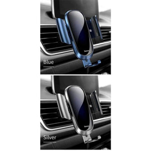 Planet Gates Black Car Phone Holder For iPhone X XS Max XR Samsung S9 S8 Gravity Air Vent Mount Phone Holder in Car Holder Cell Phone Stand