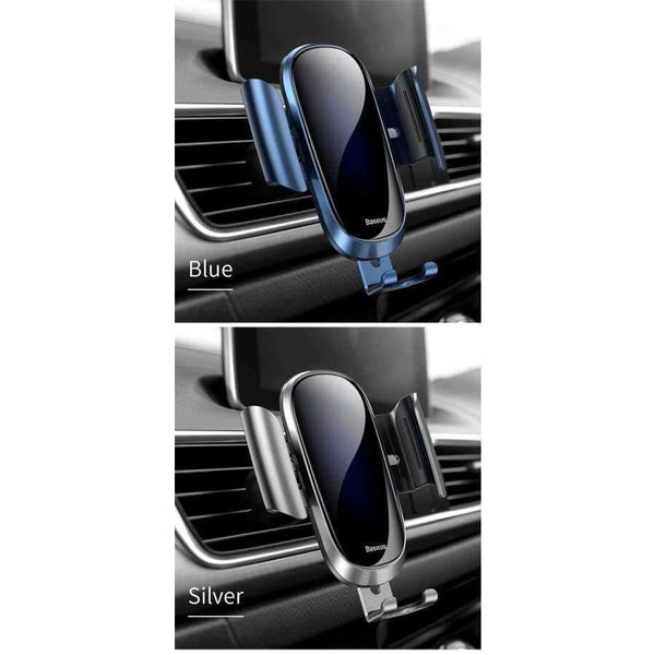 Planet Gates Black Car Phone Holder For iPhone X XS Max XR Samsung S9 S8 Gravity Air Vent Mount Phone Holder in Car Holder Cell Phone Stand