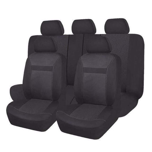 Planet Gates Black Car Seat Cover / China 11 Pcs Polyster Material Full Car Seat Covers Set Universal Fit Most Classic Automobiles Seat Cover Beige/Grey/Black Color