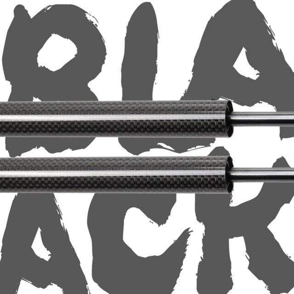 Planet Gates BLACK CARBON FIBER / China Alfa Romeo MiTo 2008-2018 Front Bonnet Hood Modify Gas Struts Carbon Fiber Spring Damper Lift Support Absorber