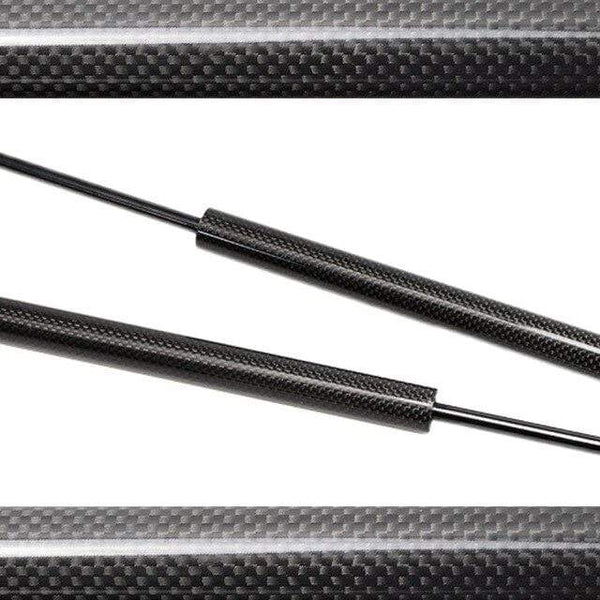 Planet Gates black carbon fiber Citroen C2 2003-2009 Front Hood modify Gas Spring Carbon Fiber Lift Supports Struts Rod Shocks
