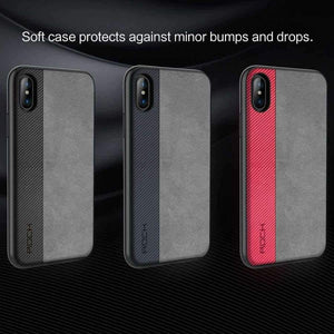 Planet Gates Black Case for iPhone X Brand Phone Cases Rock Soft TPU+PU Leather Phone Bag Cover All Round Protect Shell for iPhone X