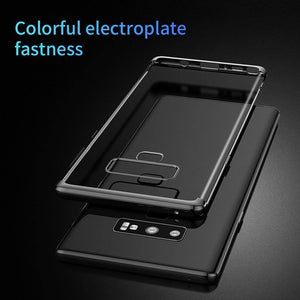 Planet Gates Black Case / For Note 9 Baseus Luxury Soft Silicone Case For Samsung Note 9 Ultra Thin Transparent Clear Case For Samsung Galaxy Note 9 Phone Cover