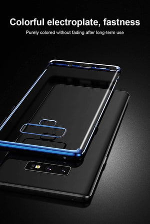 Planet Gates Black Case / For Note 9 Baseus Luxury Soft Silicone Case For Samsung Note 9 Ultra Thin Transparent Clear Case For Samsung Galaxy Note 9 Phone Cover