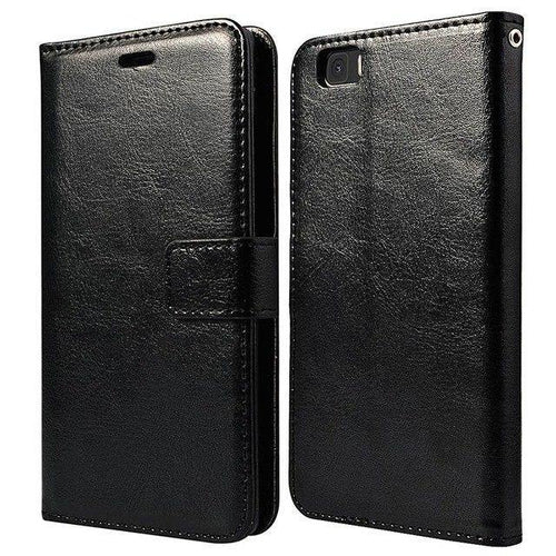 Planet Gates Black Case P8 lite TOMKAS Wallet Leather Case For Huawei P8 Lite 2015 Flip Cover Coque Phone Cases For Huawei P8 Lite 2015 With Card Holder