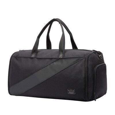 Planet Gates Black Casual Travel Bag Suit Storage Portable Waterproof Duffle Bag Dry and Wet Separation Luggage Bag