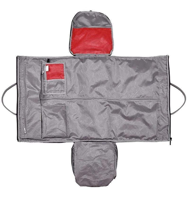 Planet Gates Black Casual Travel Bag Suit Storage Portable Waterproof Duffle Bag Dry and Wet Separation Luggage Bag