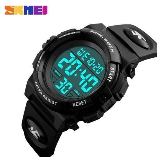 Planet Gates Black Children Watch Waterproof Swimming Girls Boys Clock Sports Watches Fashion Student Wristwatches NEW