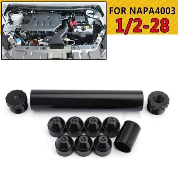 Planet Gates Black / China 1/2-28 Fuel Filters Solvent D Cell Aluminum Storage Cups For NAPA 4003 WIX 24003 Fuel Trap Filter 6061-T6 Part Black