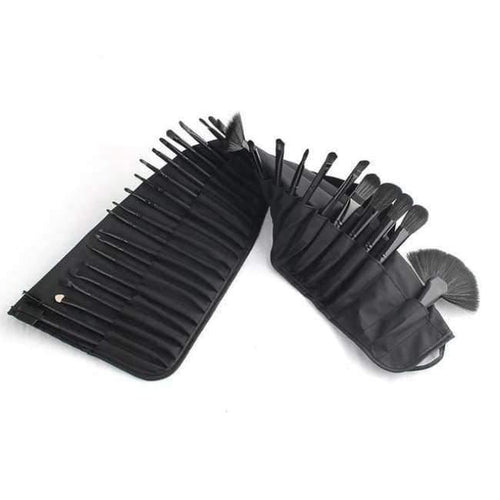 Planet Gates black / China 32Pcs Makeup Brushes Eye Shadows Lipstick Powder Foundation Brushes With Cosmetic Bag pincel Make Up Brushes Kits
