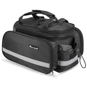 Planet Gates Black / China Bicycle Bags Large Capacity Waterproof Cycling Camel Bag Mountain Bike Saddle Trunk Bags Luggage Carrier Bike Bag