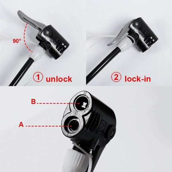 Planet Gates Black / China Bicycle Pump Portable Ultra-light MTB Mountain Bike Pump Cycling Bisiklet Aksesuar High Pressure Bike Bicycle Pump