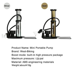 Planet Gates Black / China Bicycle Pump Portable Ultra-light MTB Mountain Bike Pump Cycling Bisiklet Aksesuar High Pressure Bike Bicycle Pump