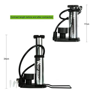 Planet Gates Black / China Bicycle Pump Portable Ultra-light MTB Mountain Bike Pump Cycling Bisiklet Aksesuar High Pressure Bike Bicycle Pump