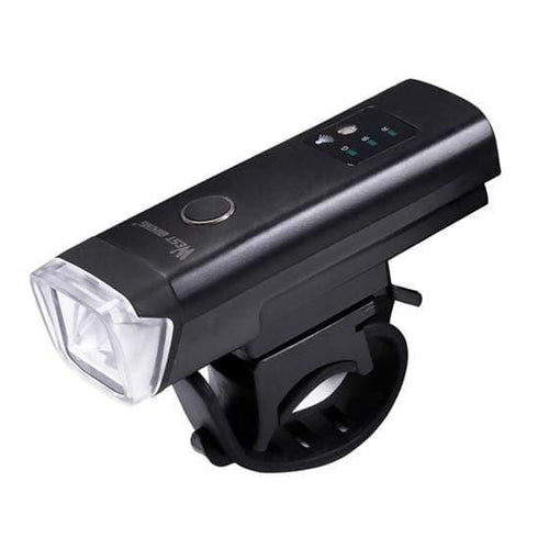 Planet Gates black / China Bike Front Light Induction Bicycle Bright Light USB Charging Flashlight Cycling Waterproof Torch Bike Headlight
