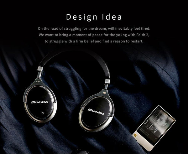 Planet Gates black / China Bluedio F2 Active Noise Cancelling Wireless Bluetooth Headphones wireless Headset with microphone for phones