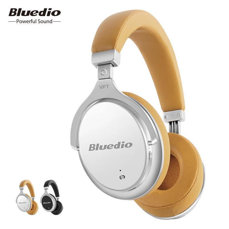 Planet Gates Black / China Bluedio F2 headset with ANC Wireless Bluetooth Headphones with microphone support music