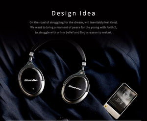 Planet Gates Black / China Bluedio F2 headset with ANC Wireless Bluetooth Headphones with microphone support music