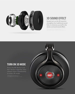 Planet Gates black / China Bluedio T3  Wireless  bluetooth Headphones/headset with Bluetooth 4.1 Stereo and microphone for music wireless headphone