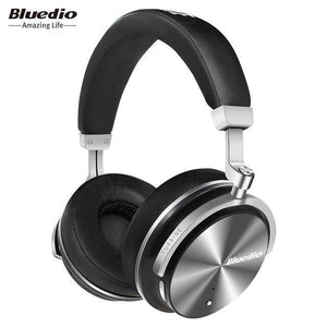 Planet Gates Black / China Bluedio T4S Active Noise Cancelling Wireless Bluetooth Headphones wireless Headset with microphone for phones