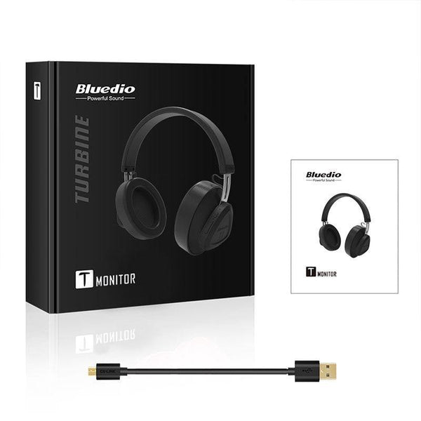 Planet Gates Black / China Bluedio TM wireless bluetooth headphone with microphone monitor studio headset for music and phones support voice control