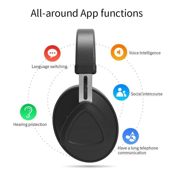 Planet Gates Black / China Bluedio TMS wireless headphone with microphone monitor studio bluetooth headset  voice control for music and phones