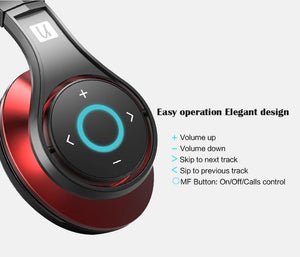 Planet Gates black / China Bluedio U(UFO)High-End Bluetooth headphone Patented 8 Drivers/3D Sound/Aluminum alloy/HiFi Over-Ear wireless headphone
