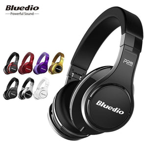 Planet Gates black / China Bluedio U(UFO)High-End Bluetooth headphone Patented 8 Drivers/3D Sound/Aluminum alloy/HiFi Over-Ear wireless headphone