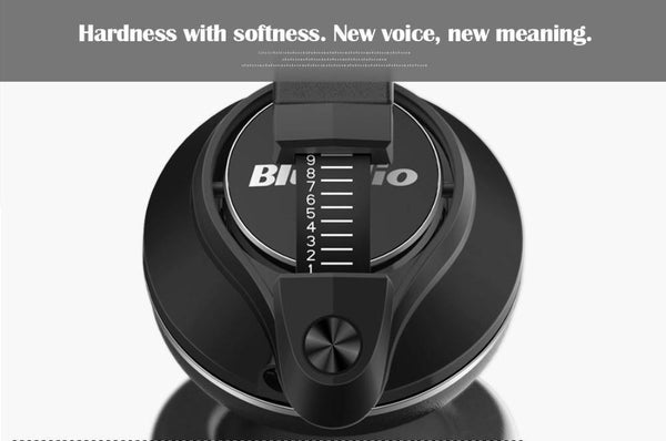 Planet Gates black / China Bluedio UFO PLUS High-End Wireless Bluetooth headphones PPS12 drivers  Headband with microphone for phones