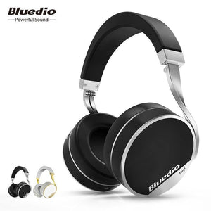Planet Gates black / China Bluedio Vinyl Plus Light Extravagance Wireless Bluetooth Headphones/headset for music
