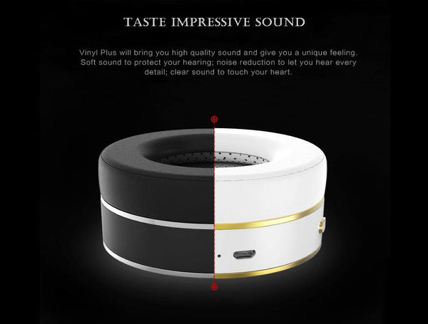 Planet Gates black / China Bluedio Vinyl Plus Light Extravagance Wireless Bluetooth Headphones/headset for music