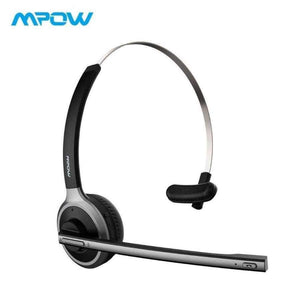 Planet Gates Black / China Bluetooth 4.1 Headset Wireless Over-Head Noise Canceling Headphones With Crystal Clear Microphone For Trucker/Driver