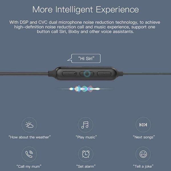 Planet Gates Black / China Bluetooth headphone wireless earphone neckband MP3 music game video headset IP67 waterproof sport microphone earbuds