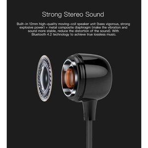 Planet Gates Black / China Bluetooth headphone wireless earphone neckband MP3 music game video headset IP67 waterproof sport microphone earbuds