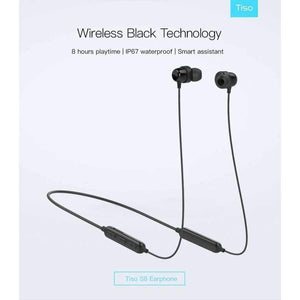 Planet Gates Black / China Bluetooth headphone wireless earphone neckband MP3 music game video headset IP67 waterproof sport microphone earbuds
