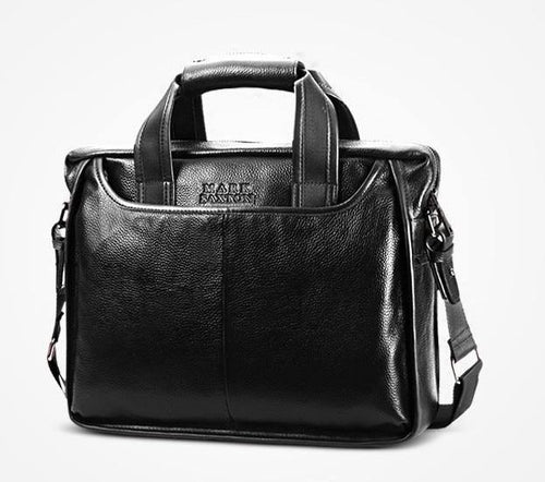 Planet Gates black / China Fashion cowhide male commercial briefcase /Real Leather vintage men's messenger bag/casual Natural Cowskin Business bag