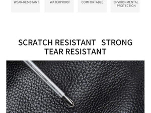 Planet Gates black / China Fashion extra large weekend duffel bag big genuine leather business men's travel bag popular design duffle handbag