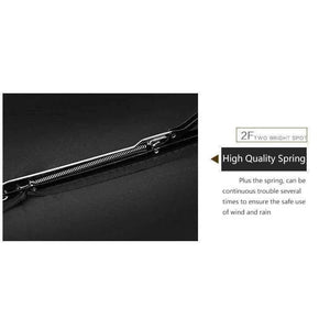 Planet Gates black / China Folding Automatic Umbrella Rain Women Male Auto Luxury Big Windproof Travel Umbrellas For Men Rain Black Coating