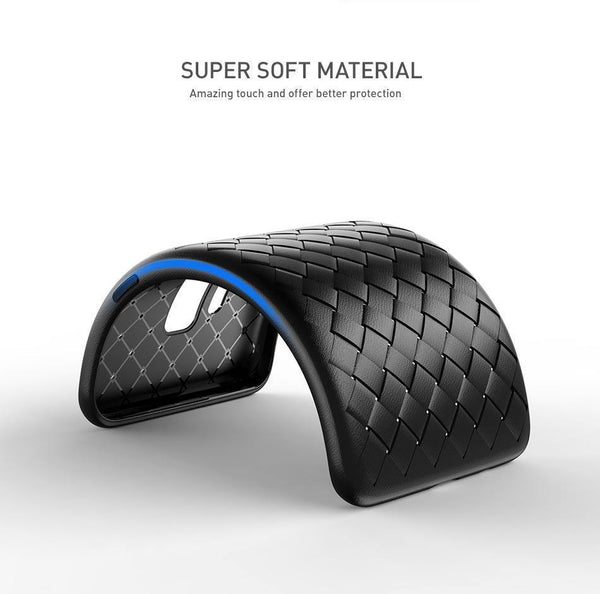 FLOVEME Case For Samsung Galaxy S9 Note 9 Luxury Grid Woven Ultra Thin Soft Silicone Cover For Samsung S9 Plus S10 Plus S10 S10e - Planet Gates