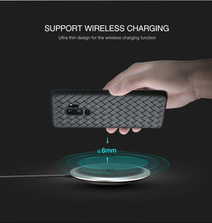 Planet Gates Black / China / For Galaxy S9 FLOVEME Case For Samsung Galaxy S9 Note 9 Luxury Grid Woven Ultra Thin Soft Silicone Cover For Samsung S9 Plus S10 Plus S10 S10e