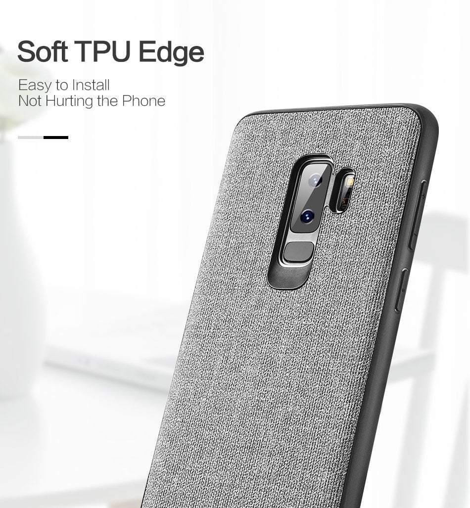 Planet Gates Black / China / For Galaxy S9 FLOVEME Cloth Texture Case For Samsung S8 S9 Galaxy S9 S8 Plus Luxury TPU Cover For Samsung S10 Plus S10e Note 9 8 S7 Edge Coque