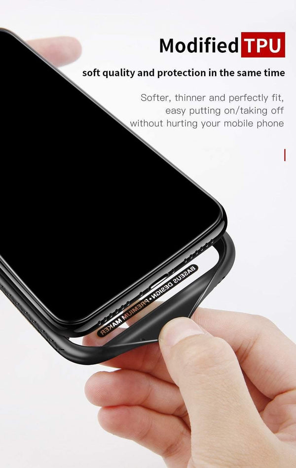 Planet Gates Black / China / For iPhone X Baseus Luxury Glass Case For iPhone X 10 Coque Soft TPU Transparent Glass Back Protective Cover For iPhonex i Phone X Capinhas