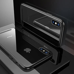 Planet Gates Black / China / For iPhone X Baseus Luxury Glass Case For iPhone X 10 Coque Soft TPU Transparent Glass Back Protective Cover For iPhonex i Phone X Capinhas