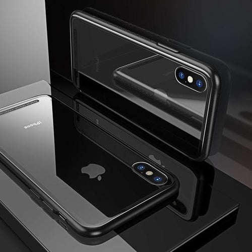 Planet Gates Black / China / For iPhone X Baseus Luxury Glass Case For iPhone X 10 Coque Soft TPU Transparent Glass Back Protective Cover For iPhonex i Phone X Capinhas