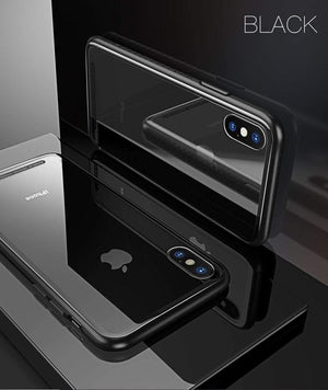 Planet Gates Black / China / For iPhone X Baseus Luxury Glass Case For iPhone X 10 Coque Soft TPU Transparent Glass Back Protective Cover For iPhonex i Phone X Capinhas