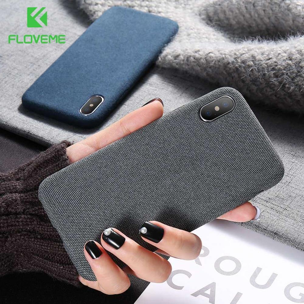 Planet Gates Black / China / For iPhone X FLOVEME Case For iPhone 7 6 X XS MAX Luxury Cloth Texture Soft TPU Silicone Cover For iPhone 8 iPhone 6 6s 7 plus Phone Case Bag