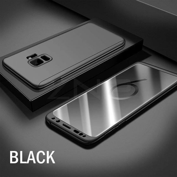 Planet Gates Black / China / For Samsung S7 ZNP Luxury 360 Full Degree Cover Phone Case For Samsung S7 Note 8 S7 Edge S9 Case For Samsung Galaxy S9 S8 Plus Shockproof Case