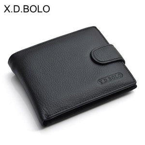 Planet Gates Black / China Genuine Leather Men Wallets Cow Leather Wallet Men Coin Pocket Money Bag Fashion Mens Purses With Card Holder