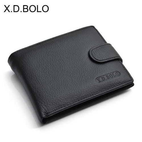 Planet Gates Black / China Genuine Leather Men Wallets Cow Leather Wallet Men Coin Pocket Money Bag Fashion Mens Purses With Card Holder