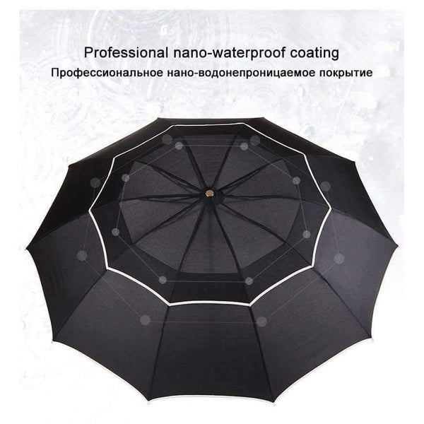 Planet Gates black / China Golf Umbrella Rain Women Windproof 3Floding Large Male Women Umbrella Non-Automatic Business Umbrella For Men Paraguas